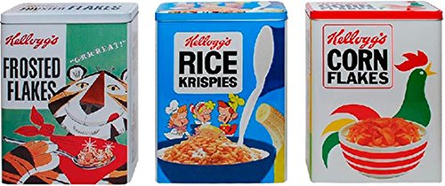 Preisvergleich Produktbild Kellogs Metall Dosen-Set