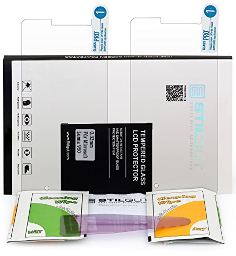 StilGut Displayschutzfolie Panzerglas für Microsoft Lumia 950 (2er-Pack) - 4