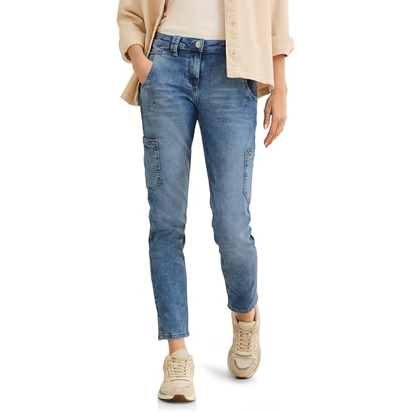 Cecil Daen Jeans it Cargo-Look Taschen