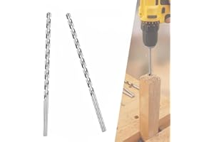 RMTCEG 2 Stück 200MM x 7MM Spiralbohrer Hss Bohrer Set,Extra Lange Hss Direkt Schaft Bohrer Bit (7MM)