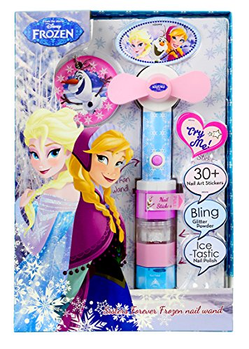 Markwins Disney Frozen / Die Eiskönigin / Geschenk-Set - Nagel-Ventilator und Nagellack - für Kinder, 1 Stück