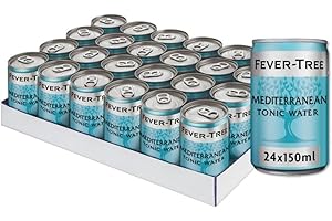 ‎FEVER-TREE FEVER-TREE | Mediterranean Tonic Water | Mit natürlichen Aromen wie floralen Botanicals | 24 x 150ml