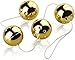Produktbild Love69Toys - vier vibrierende goldene Kugeln 3,5 cm Durchmesser Orgasm Kegel Balls Liebeskugeln Geisha – Kugeln für Kegelmuskeln
