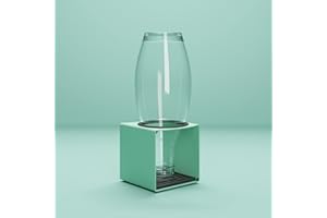 ‎KJUB KJUB Flaschenhalter kompatibel für Flaschen von SodaStream, Aarke, AirUp UVM.| Zum Trocknen & zur Aufbewahrung von Glasflaschen & Edelstahlflaschen | Erweiterbar von 1er auf 2er, 3er, 4er (Grün)