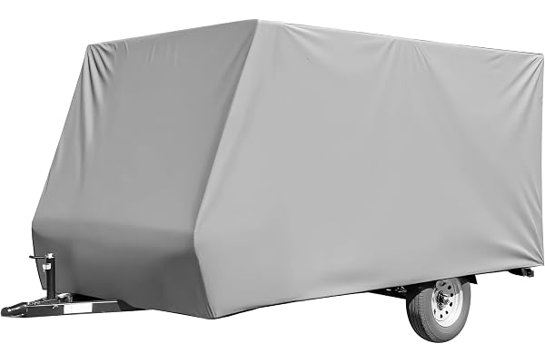 Wiltec Housse de Protection pour Caravane – Taille S / 426 x 225 x 220 cm – Bâche pour Camping-Car à revêtement imperméable