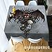 Produktbild TWTIQ Halloween schöne Bilder 3D Tischdecke wasserdicht gepolsterte rechteckige Tischdecke Tischdecke 178 * 178cm / 70 * 70in