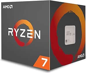 AMD Ryzen 7 1700 - Processeur 3,7 GHz - Socket AM4 - Ventilateur Wraith Spire Inclus