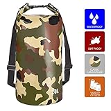 ✔ BOLSA EXTERIOR VERSTIL Y FUNCIONAL: puede ser un recipiente de agua cuando pesca o acampar, y también como bolsa seca para mantener su equipo seco y protegido cuando practique una variedad de deportes y actividades al aire libre, como vela, canotaje, kayak Senderismo o relax en la playa.
