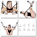 Produktbild eHizon SM Bondage Set Kunstleder Open Thigh Spreader Körper Fessel Set Hand Fuß Fesseln SM-Spiel Spielzeug