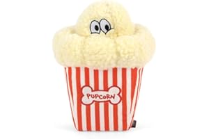 P.L.A.Y. Play Pet Lifestyle and You – Peluche para Perros – Hollywood Collection – Palomitas