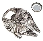 Star Wars Décapsuleur en métal Motif Faucon Millenium