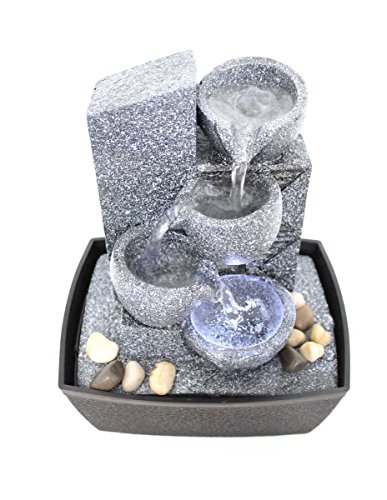 Zimmerbrunnen Springbrunnen mit LED KIOM FoBucket 10526 - 3