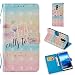 Produktbild HuaWei Mate 10 Pro Hülle,Alfort HuaWei Mate 10 Pro Schutzhülle, Simulations-Retro-Ledertasche Flip Wallet Lederhülle Elegant Design Premium PU Leder Hohe Qualität Tasche Case Cover Kasten Abdeckung Wallet für HuaWei Mate 10 Pro Smartphone Funktion Standfunktion Unterstützte Telefone und Magnetverschluss ( Meer Anruf )