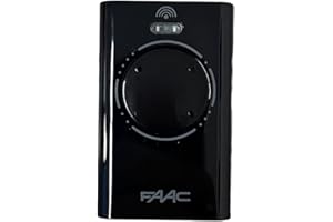 Émetteur à distance FAAC XT4 868 SLH LR – Noir