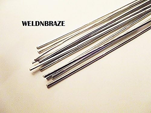 WELDNBRAZE ALUMINIUM BRAZING SOLDERING ROD LOW TEMP 380C DIY LOW HEAT PROPANE, BUTANE, MAPP, OR OXY-ACETYLENE. LENGTH 440MM