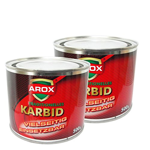 1Kg Karbid ALT BEWÄHRT & SEHR ERGIEBIG - in großen Stücken für langanhaltende Wirkungsdauer und hohe Gasentwicklung für Karbidlampen Karbidschweißen usw. - Carbid Calciumkarbid