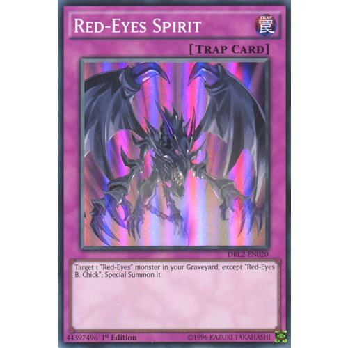 Yu-Gi-Oh! TCG – Red-Eyes Spirit – 1st Edition – Common – English – Near Mint