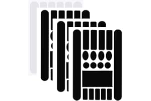 UYVPAER Lot de 4 Autocollant Résistant aux Rayures Cadre de Vélo, Film de Protection pour Cadre de Vélo, Autocollants Protection de Chaîne de Vélo, Protecteur de Cadre de Vélo, pour Vélo de Route VTT