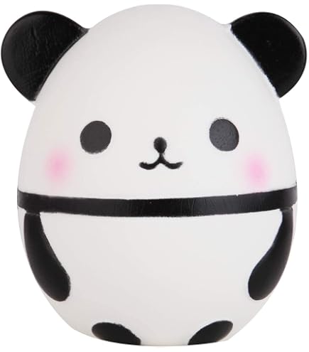 Anboor Panda Squishy Lento A Risalire – Giocattolo Sensoriale In Schiuma Morbidissima Con Fazzoletti