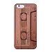 Produktbild forepin reg; Naturholz Hülle für iPhone 5/5G/5S/SE,Ultra Dünne Echt Sandelholz und PC Hart Schale im Gravur Schnitzen Muster Elegantes Design Bumper Case Cover - Tonband Carving Muster