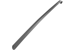 ‎BREMERMANN bremermann Schuhlöffel, Komfort-Schuhanzieher, groß 58 cm, aus Metall gefertigt, grau lackiert