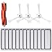 Produktbild Goolsky Roboterstaubsauger Filter Seitenbürsten Hauptbürsten Kit 17-TLG Ersatzzubehör für XIAOMI Roborock S55 S50 S51 Roboterstaubsauger