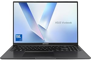 ASUS Vivobook 16 X1605VA Laptop | 16.0" WUXGA 16:10 Screen | Intel Core 5-120U | 16GB RAM | 512GB PCIe SSD | Windows 11 | Black