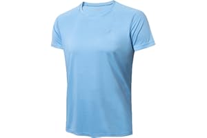 MEETWEE Men’s Rash Guard, Rash Vest UPF 50+ Short Sleeve T Shirt UV Sun Protection Top for Running Surfing Sports