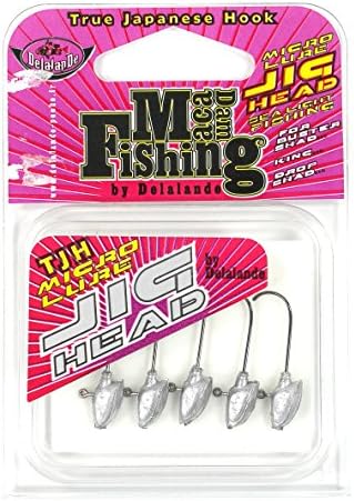 Macadam Delalande Micro-Jig Fishing Erie Head 2.0 g Size 4