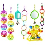 KARLIE Spielzeug BÄLLE Kunststoff für Vögel (4 Stück)