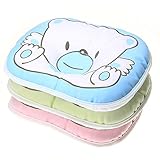 FACILLA® Kopfkissen Babykopfkissen Baby Kissen Lagerungskissen Babykissen 24x18cm Bär - 2