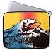 Produktbild qidushop Groovy Hawaiian Surfer 1960S Retro Wetsuit Bag Protection Laptop Sleeve Dell XPS 11.6 12 Inch Cute Notebook Computer Case for Kids Boys