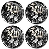 ✔ LIEFERUMFANG: 4 Stück gewölbte, flexible Radmittenaufkleber. Perfekt für Ihre Radkappen. Wir haben auch viele andere Größen in unserem Shop wie 50mm, 55mm, 56mm, 60mm, 65mm, 68mm, 70mm. Bitte kaufen Sie nicht, wenn Sie die Größe Ihrer Felge Räder und Radkappen nicht wissen!