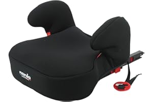 NANIA Siège auto rehausseur bas Dreamix-Fixation Isofix-Groupe 3(22à36kg). Fabriqué en France