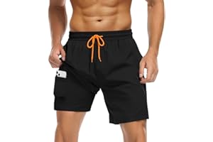 COYBTO Bañadores Hombre Transpirable,Bañadores para Hombre con Forro de Malla y Cordón Ajustable, Bañador Hombre de Secado Rápido