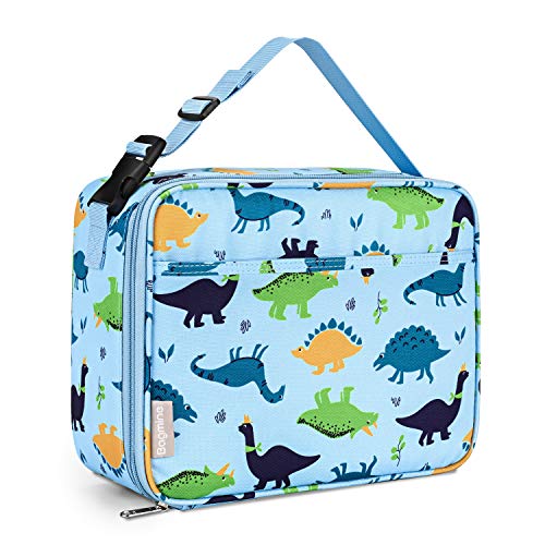 Bagmine Sac Isotherme Enfant, Sac Isotherme Repas Enfant Réutilisable et Etanche pour Filles Garçons et Adultes pour Pique Nique, École, Travail, Voyage