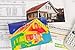 Produktbild Alu-Dibond-Bild 140 x 90 cm: "Energie sparen. Haus mit Wärmebild Kamera", Bild auf Alu-Dibond