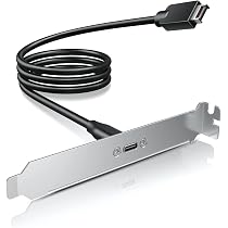 USB 3.0 Mainboard-Adapterkabel – 20-pin Auf 2x USB-A – Mit PCI-Slotblech, 50 Cm – Für Zusätzliche USB-Ports Am PC