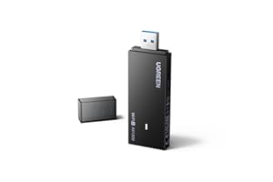 UGREEN WLAN Stick für PC WiFi 6, AX1800 WLAN Adapter PC Dual Band 5GHz/2.4GHz, eingebauter Treiber, hervorragende Wärmeableitung, OFDMA+MU-MIMO, WPA3, USB WLAN Stick kompatibel mit Windows 11/10.