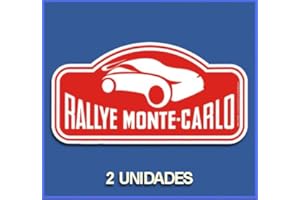 Ecoshirt Pegatinas Stickers Rallye Montecarlo Dp766 Rallye Aufkleber Decals Autocollants Adesivi Car Decals Rally Rallies