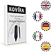 Kovira Premium Stainless Steel Precision Calibrated Tweezers - Best for Removing Eyebrow, Ingrown and Nose Hair, Splinters & More! (Straight)