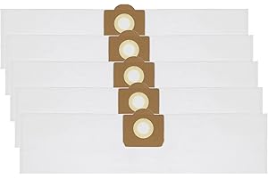 Spares2go Dust Bags for Titan TTB350 TTB351VAC TTB430VAC TTB774VAC TTB775VAC TTB776VAC TTB777VAC Vacuum Cleaner (Pack of 5)