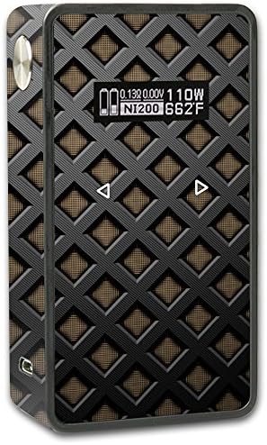 Skin For Laisimo SnowWolf 200W Plus Kit – Black Wall | MightySkins Protective, Durable, and Unique Vinyl Decal wrap cover | Easy To Apply, Remove, and Change Styles | Made in the USA
