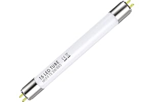 IHYCTV T5 LED Röhre 135mm, 3W 390 Lumen 6500K Tageslicht, Ersatz 4W Energiespar-Leuchtstoffröhre F4T5, G5 Mini Bi-Pin, 140 Grad, mattiert, 1 Stück