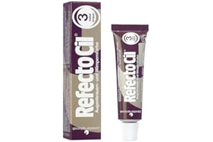 FMHOME Rafectocil Cream Tint Brown No.3, Eyebrow Tint and Hair Color Dye - Professional Long-Lasting Hair Dye, 15ml/0.5oz