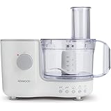 Kenwood Compact Food Processor, 1.4 L Bowl, Blender, Emulsifying, Chopping Blade, Shredder Disc 400W, FP120, White