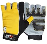 Full Thumb Padded Cycling Gloves MTB Mountain Bike Biker Fingerless Wheel Chair