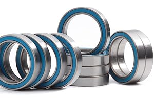 FUSHIBEARING 6702RS Ball Bearing 15x21x4mm,15x21 ABEC-3 Blue Rubber Sealed Precision Ball Bearings (Pick of 10pcs)