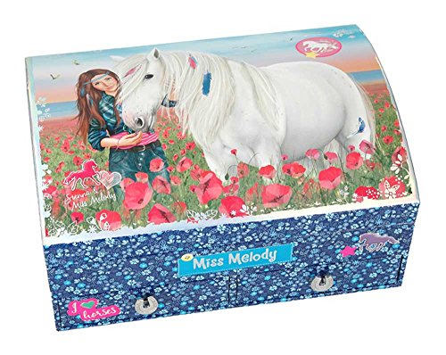 Preisvergleich Produktbild Depesche 8598 - Schmuckkästchen, Miss Melody, Blau