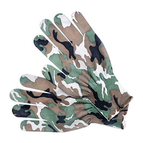 1 Paar Gartenhandschuhe Arbeitshandschuhe Paintball Tarnfarbe Camouflage Handschuhe - 2